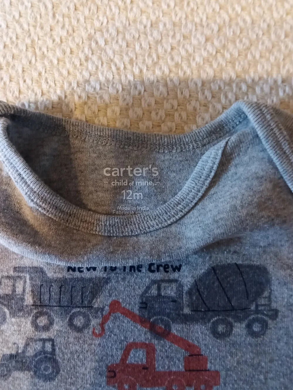 Carters soft gray